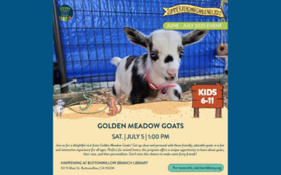 Buttonwillow Branch Library – Golden Meadow Goats