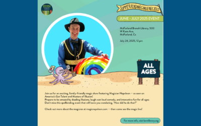 McFarland Branch Library Magician Event – Magician Napoleon