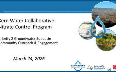 Kern Water Collaborative Zoom Meeting: Presentation